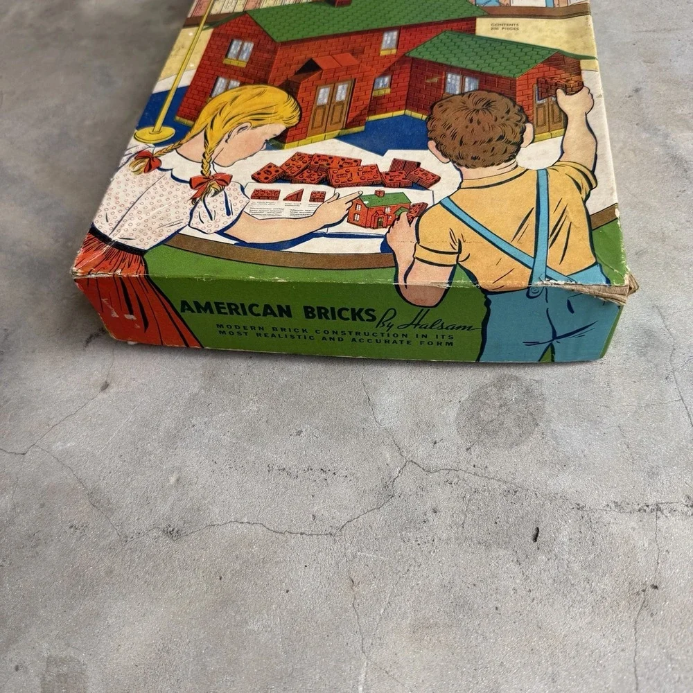 VINTAGE HALSAM AMERICAN BRICKS NO. 60/1 & 60/2 - Picture 5 of 15